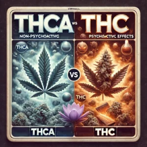 What is the difference between thc and thca?